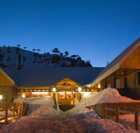Hotel Y Cabanas Del Nevado カビアウエ エクステリア 写真